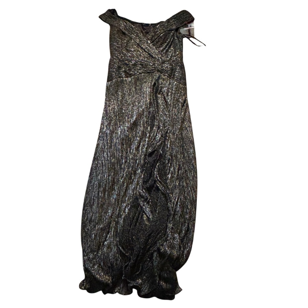 Montage by Mon Cheri Dress Bronze Womens Size 14 New With Tag 219975 long maxi - Picture 2 of 8